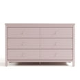 thumbnail image 6 of Storkcraft Alpine 6 Drawer Nursery Double Dresser, Blush, 6 of 11