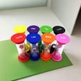thumbnail image 4 of DOLITY 8 Pcs Sand Hourglass Hourglass Mini Hourglass Light Colorful Hourglass Hourglass, 4 of 9