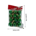 thumbnail image 3 of OAVQHLG3B 60Pcs Christmas Ball Ornaments Sequin Christmas Balls Shatterproof Christmas Tree Ornaments Glitter Christmas Ornaments Plastic Hanging Pearl Balls for Xmas Trees,Holiday Party, 3 of 9