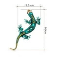 thumbnail image 6 of Eoperou Vintage Reptile-shaped Brooch Exquisite Faux Crystal Pin Animal Shape Men Clothes Badge Fashion Accessories, 6 of 8