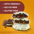thumbnail image 6 of Atkins Keto Treats, Cookies & Crème Clusters, Gluten Free, High Fiber, Low Carb, Keto Friendly, 8 Count, 6 of 9