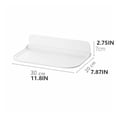 thumbnail image 3 of Injueey Estante de almacenamiento Soporte de baño Estante de ducha Suministros para el hogar Soporte de baño Sin taladro Instalación Almacenamiento y organización del hogar Tipo 2, 3 of 6