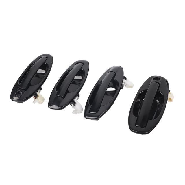 ,4PCS Poignée de Porte Extérieure Poignée de Porte Extérieure Poignée de Porte de Voiture Durabilité Accrue
