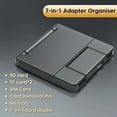 thumbnail image 3 of 7 in 1 Multifunctional Card Reader Storage Box SD Card Case OTG Adapter USB2.0 Type-C Adapter Card Storage Box, 3 of 6