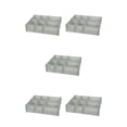 thumbnail image 2 of Toystoory DIY divisores de cajones ajustables sistema de organización de cajones amplia aplicación bien organizado gris serenidad 3 unids/set Type2 NO2, 2 of 6