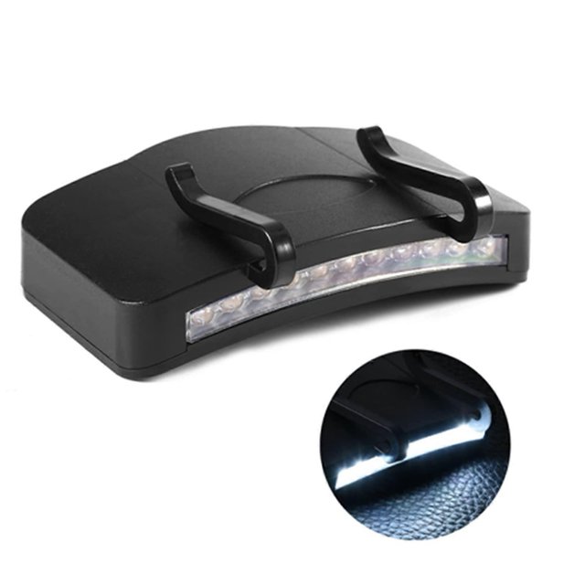 Luz para gorra Yashi con clip miniluz LED ultra brillante impermeable con sensor de movimiento