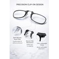 thumbnail image 5 of 2 Pack Rimless Reading Glasses for Men Women Rectangle Lightweight Frame Readers Office Use, 5 of 7