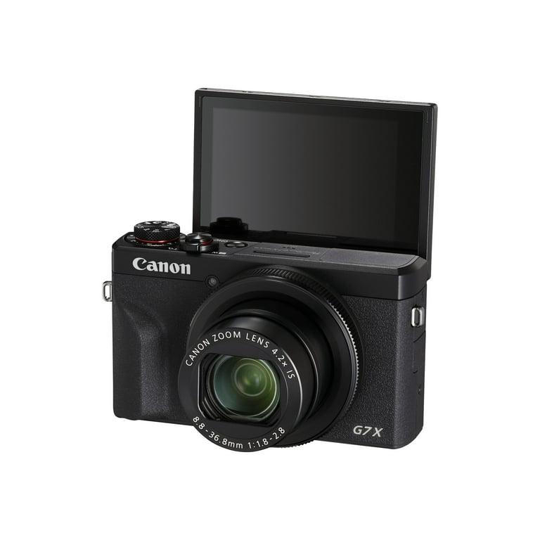 Canon PowerShot G7 X Mark III - 20.1 MP, 4K, 4.2x Zoom, Wi-Fi, Bluetooth, Video Creator Kit - Walmart.com Canon PowerShot G7 X Mark III - 20.1 MP, 4K, 4.2x Zoom, Wi-Fi, Bluetooth, Video Creator Kit - Walmart.com