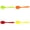 Multicolor 4PCS, variant on THLKIF 10.6" Solid Cooking Spoon, Heat Resistant Kitchen Mixing Spoon, Food Grade Nonstick Long and Large Rubber Soup Utensil for Serving, Stirring, Basting, for Pot Cookware