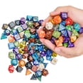 thumbnail image 3 of Juego de dados poliédricos QMay DND 140 piezas con bolsa con cordón, 3 of 7