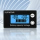thumbnail image 5 of Voltímetro Digital Pantalla LCD de voltímetro inteligente DC 8V-100V para celda de plomo-ácido de litio (azul), 5 of 8