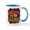 White/Blue Inside, variant on CafePress - Sunset Horses Mug - 11 oz Ceramic Mug - Novelty Coffee Tea Cup