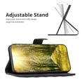 thumbnail image 2 of Wallet Case for iPhone 12 Pro / 12, iPhone 12 Pro / 12 Phone Case with Kickstand Card Holder Slot Magnetic Flip Case Premium PU Leather Shockproof Case for iPhone 12 Pro / 12 6.1",Black, 2 of 5