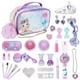 thumbnail image 3 of Juegos de maquillaje para niños para niñas Juego de maquillaje para niños Juego de maquillaje para niñas con sombra de ojos Lápiz labial Brillo de labios Rubor para modo dual de carga lavable, 3 of 5