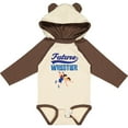 thumbnail image 3 of Inktastic Wrestling Future Wrestler Boys Long Sleeve Baby Bodysuit, 3 of 5