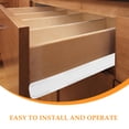 thumbnail image 3 of 2Pcs Drawer Slides Furniture Guide Slides Plastic Drawer Runners Draw Rail Replacements, 3 of 9