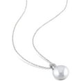 thumbnail image 3 of Everly Women's Cultured Pearl and Diamond and Diamond Sterling Silver Necklace, 3 of 5