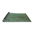 thumbnail image 2 of Ahgly Company Indoor Square Oriental Light Blue Industrial Area Rugs, 6' Square, 2 of 4