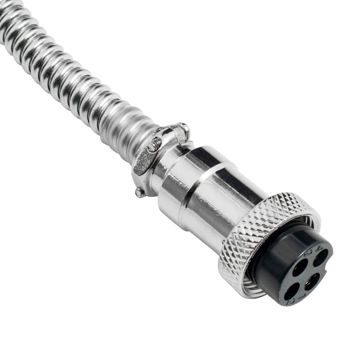 Astatic Noise Cancelling 4-Pin CB Mic Chrome