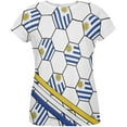 thumbnail image 2 of World Cup Uruguay Soccer Ball All Over Womens T Shirt Multi MD, 2 of 2