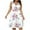 White, variant on IROINNID Women's V-Neck A-Line Dress Casual Plus Size Print Sleeveless Boho Dress Swing Dress With Pockets Knee-Length Dress