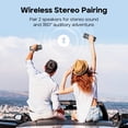thumbnail image 3 of Altavoz Bluetooth Tribit StormBox 2 34W 360° con sonido envolvente, 3 of 9