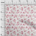 thumbnail image 2 of oneOone Cotton Silk Pink Fabric Floral Craft Projects Decor Fabric Printed By The Yard 42 Inch Wide-TA, 2 of 4
