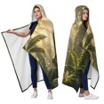 thumbnail image 2 of Cool Tyrannosaurus Rex Wearable Blanket Hoodies for Women Men Adults T?Rex Lovers Soft Cozy Forest T?Rex Dinosaurs Hooded Blankets for Home Bedding Decor Birthday Gifts 60X80 Inch, 2 of 5