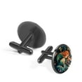 thumbnail image 2 of Mermaid Men's Cufflinks Set for Formal Attire, Made of Stainless Steel, for Workplace and Special Occasions, 2 of 6