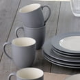 thumbnail image 6 of Noritake Colorwave Slate 16-Piece Rim Dinnerware Set, Service for 4, 6 of 7