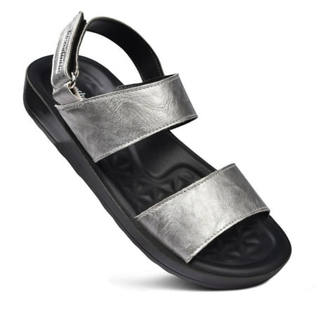 

Aerothotic Women s Onyx Open Toe Ankle Strap Sandals