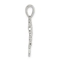 thumbnail image 2 of Sterling Silver Diamond-cut Unicorn Pendant, 2 of 2