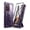 Purple, variant on Dexnor for Samsung Galaxy S22 Ultra Case/6.8 inches, [Built in Screen Protector and Kickstand] Heavy Duty Military Grade Protection Shockproof Protective Cover for Samsung Galaxy S22 Ultra 5G,Black