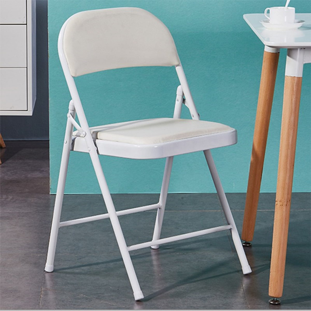 Minimalist Folding Chairs Walmart Padded for Simple Design