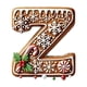 thumbnail image 2 of Seyotauo 26 Gingerbread Alphabet Letter Ornaments, Christmas A to Z Letters - Xmas Tree Hanging Ornaments for DIY Crafts, 2 of 4