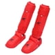 thumbnail image 1 of Espinilleras de MMA Sunnimix equipo de espinilleras protección de empeine de piernas rojo M, 1 of 7