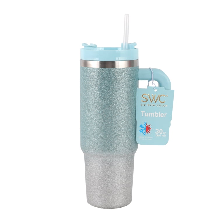 "GG" Sippy Cup Tumbler - 30oz Vacuum Insulated Tumbler With Lid, Perfect Birthday Gift For GG (Teal)