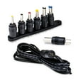 thumbnail image 3 of CyberPower CPUAC1U1300 - Universal Power Adapter, 1300mA, USB & Round-Pin Connectors, 7 Tips, Folding Plug, 3 of 7