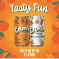 thumbnail image 4 of Crush Caffeine Free Orange Soda Pop, 7.5 fl oz, 10 Pack Mini Cans, 4 of 11