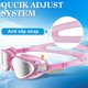 thumbnail image 4 of Polarized Swimming Goggles Swim Pool Goggles Anti Fog Anti UV No Leakage Clear Vision for Men Women Adults Teenagers, 4 of 5