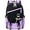 Purple, variant on DAKIMOE School Backpack for Teens Middle School Bookbag Students Lightweight Durable Casual Outdoor Daypack College, Pink