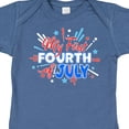 thumbnail image 4 of Inktastic My First Fourth of July- Red, White, and Blue Fireworks Boys or Girls Baby Bodysuit, 4 of 5