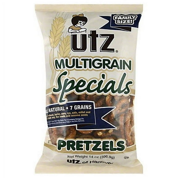 Utz Multigrain Specials Pretzel, 14 oz