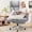 Light Gray, variant on COOLHUT Big and Tall Office Chair, 450lbs Home Office Desk Chair with Flip Armrests Adjustable Headrset, Executive Reclining Office Chair with Footrest, Wide Home Desk Chair, Black
