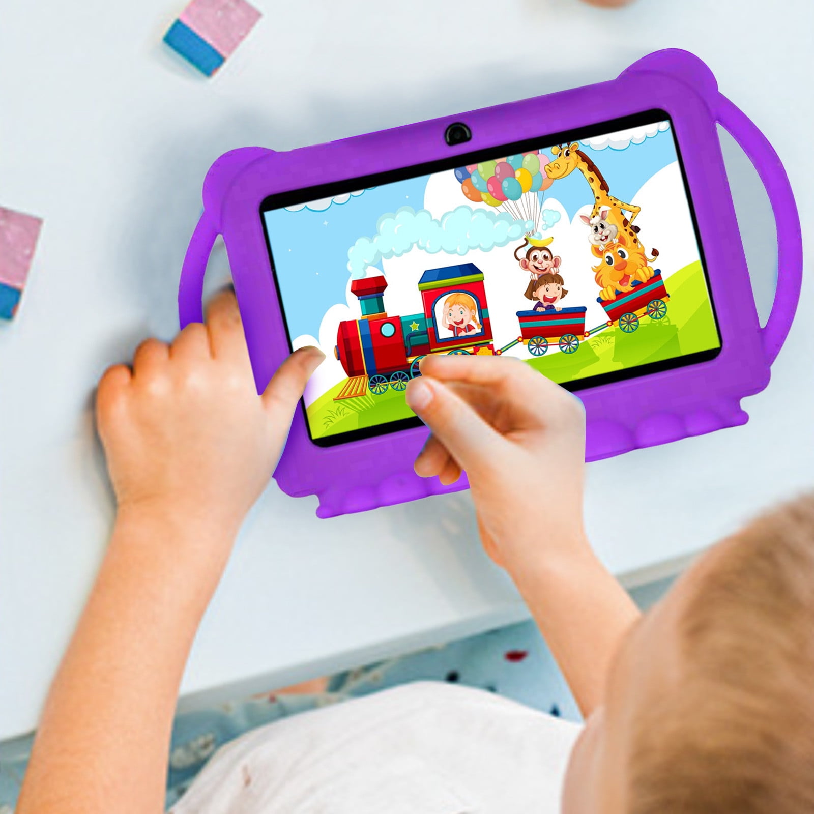 Upgraded 7-inch Children's WiFi Tablet Computer Android Tablets 2+16G Children's Early Education Learning Machine Parent-child Gift Machine Christmas Gift