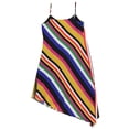 thumbnail image 2 of bar III Womens Aymmetrical A-line Dress, Multicoloured, Small, 2 of 2