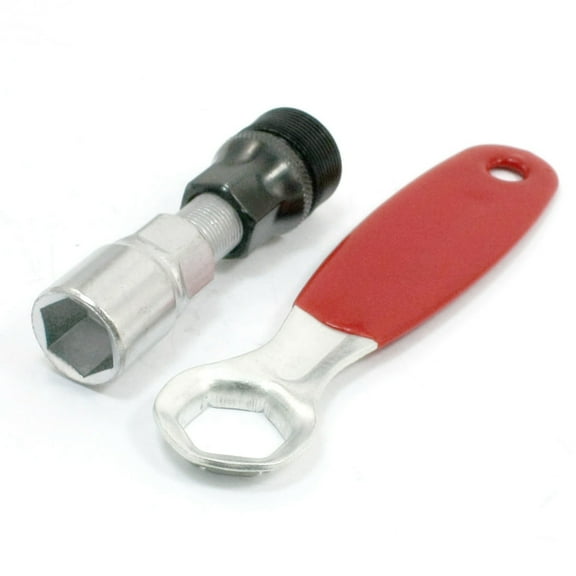 Unique Bargains Bicycle Bike Crankset Crank Arm Puller Removal Remover Handle Tool Set