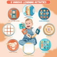 thumbnail image 6 of KanecdoBusy Board for 1 Year Old, Travel Toys for Toddler 1 2 3, Montessori Busy Board Busy Cube, Toys Gifts for 1 Year Old Boy Girl, 6 of 7