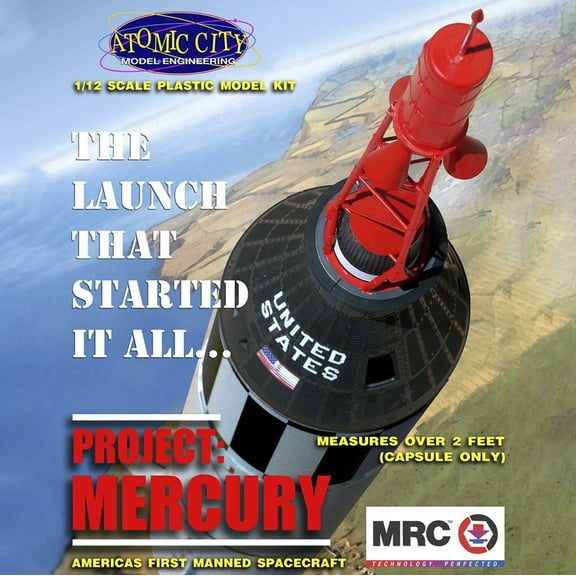 Project Mercury (MRC-Atomic City) (1/12 Scale) (Modern) New