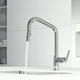 thumbnail image 6 of VIGO Utopia 14 in. H Single Handle Pull-Down Sprayer Kitchen Bar Faucet in Chrome, 6 of 15